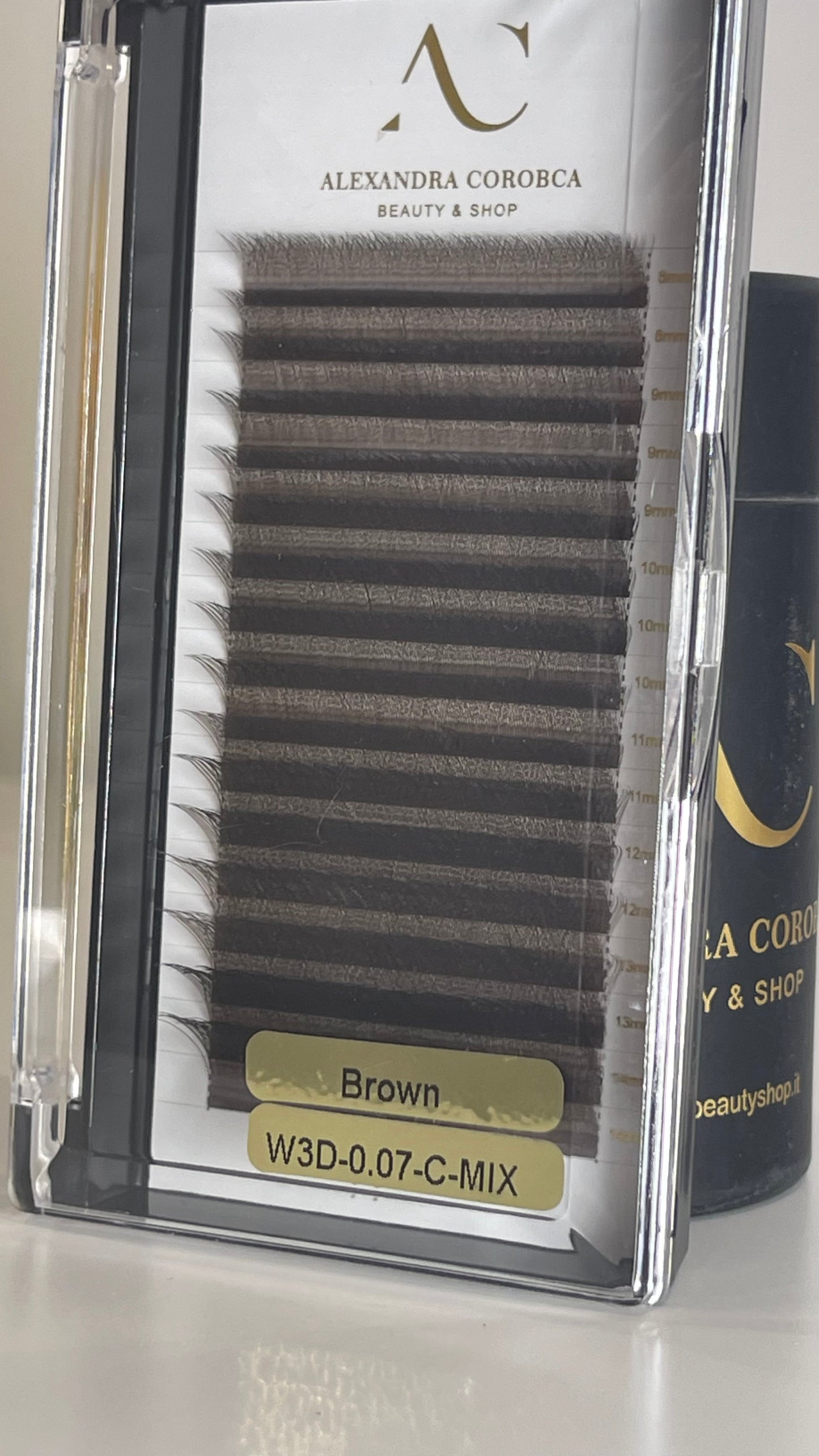 Ciglia Wcurl 3d Marrone