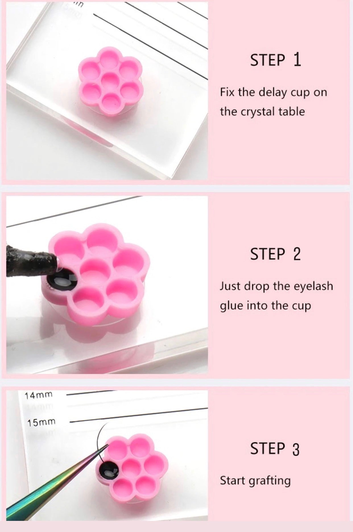 Supporto per colla usa e getta