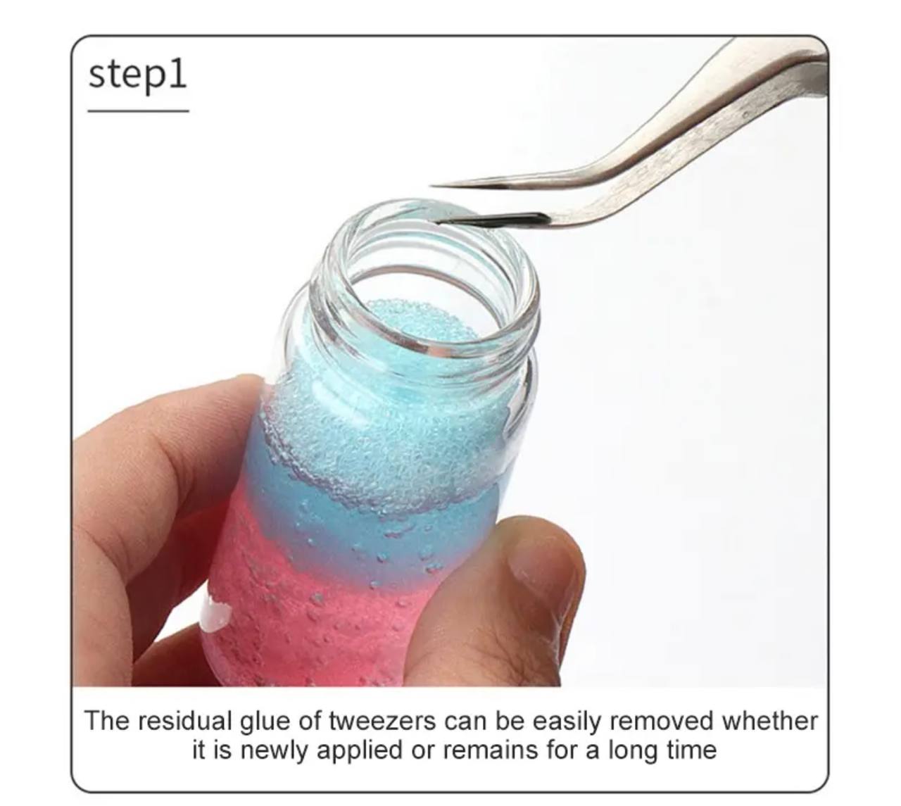 Liquid to clean tweezers