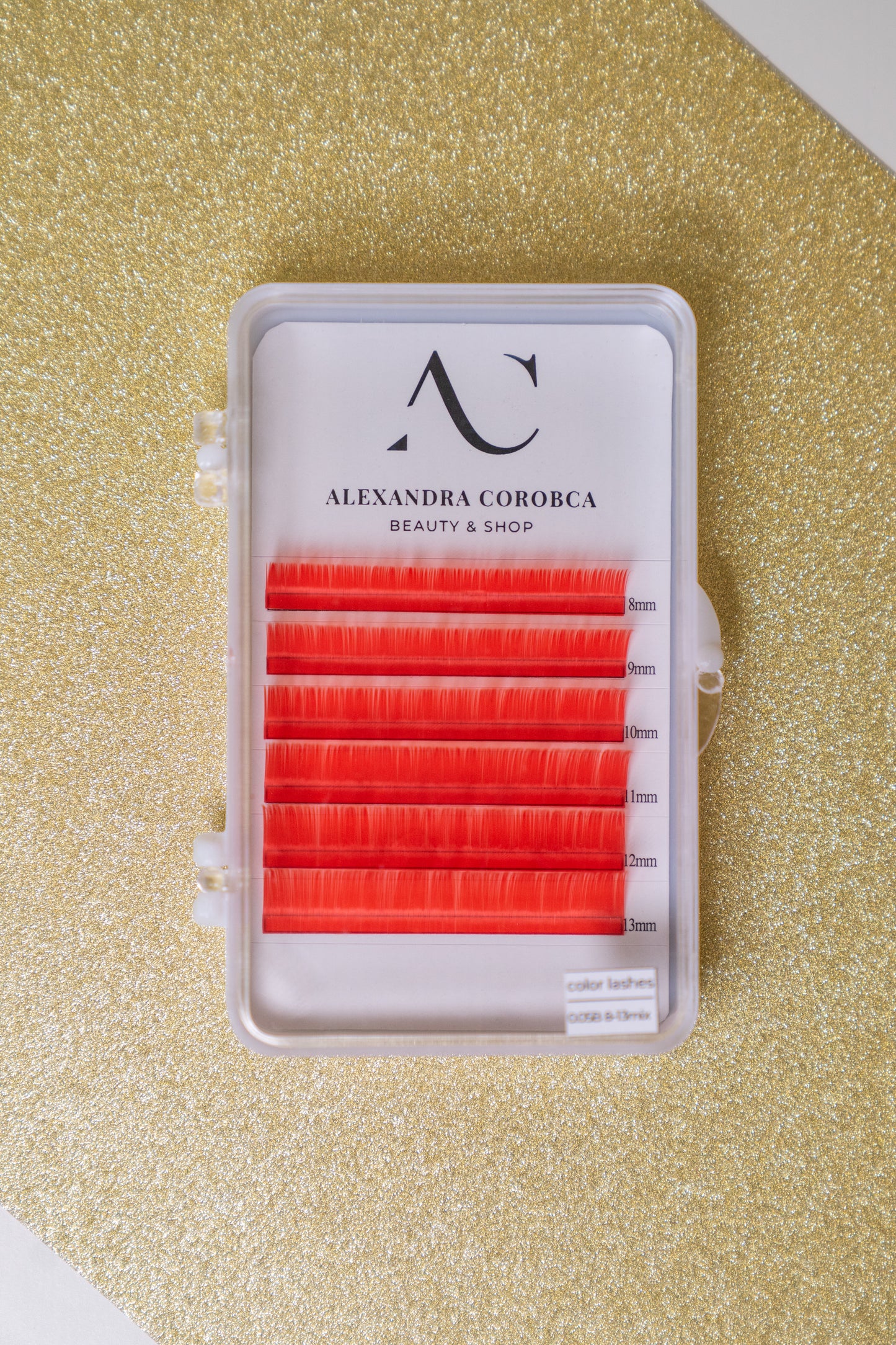 Ciglia Colorate mix 5-7/8-13mm spessore 0.05