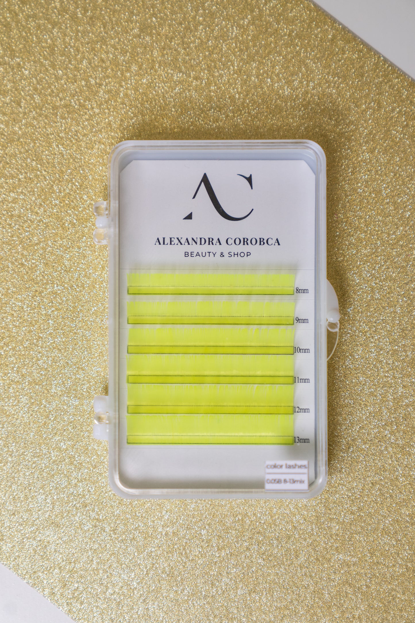 Ciglia Colorate mix 5-7/8-13mm spessore 0.05