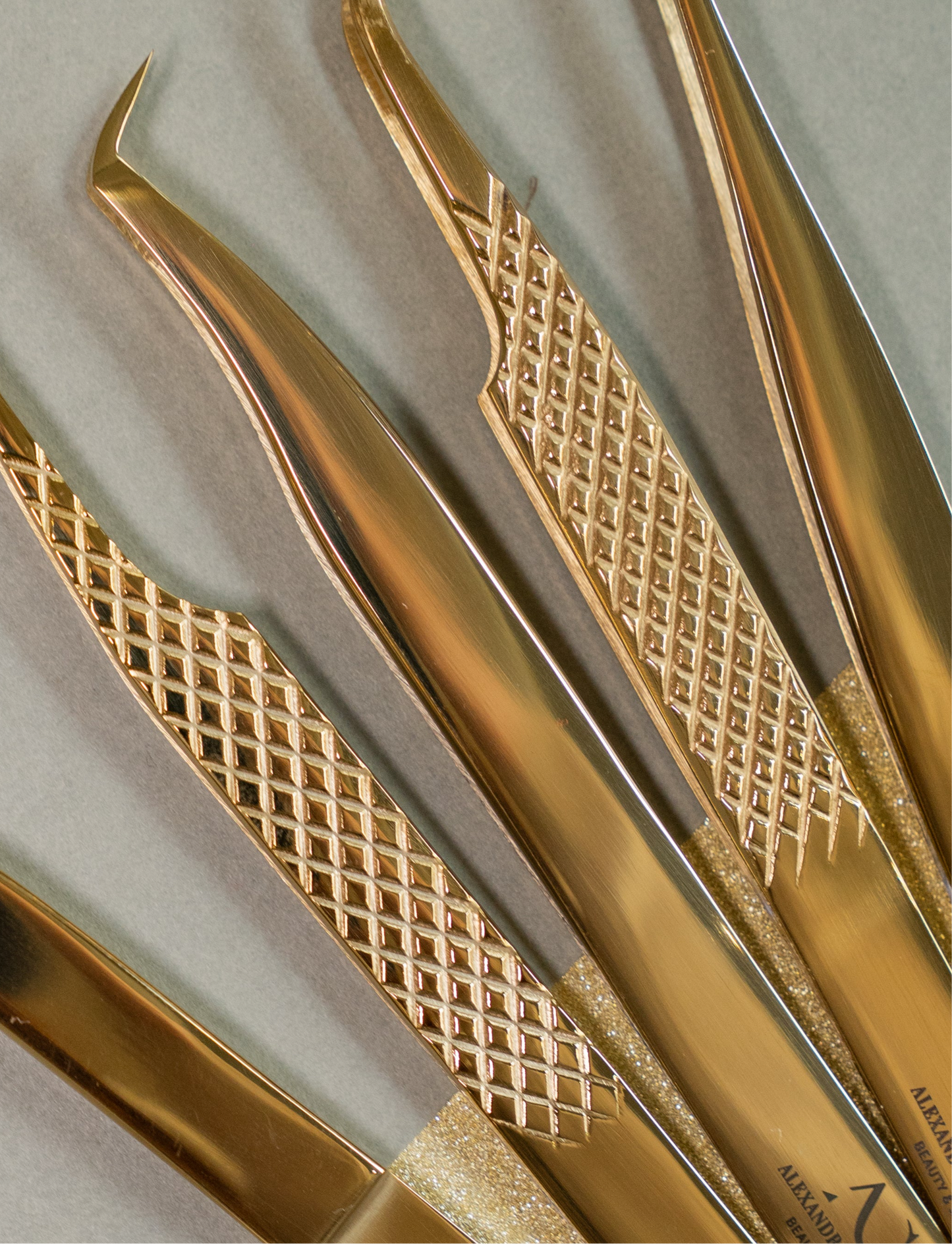 Pinzetta volume con punta in fibra V3