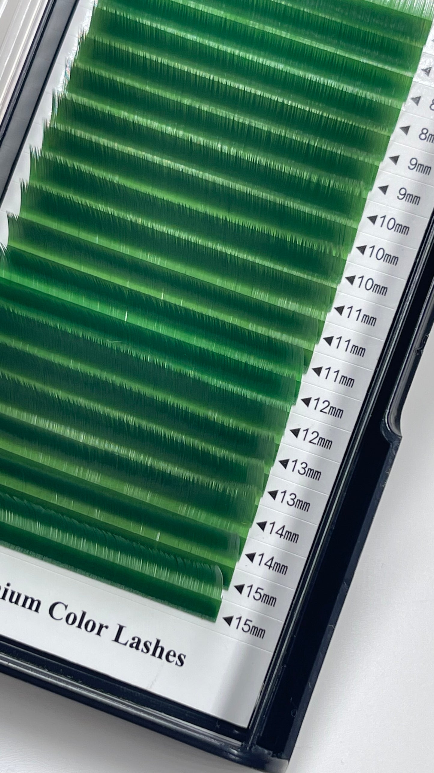 Ciglia colore verde 0.10